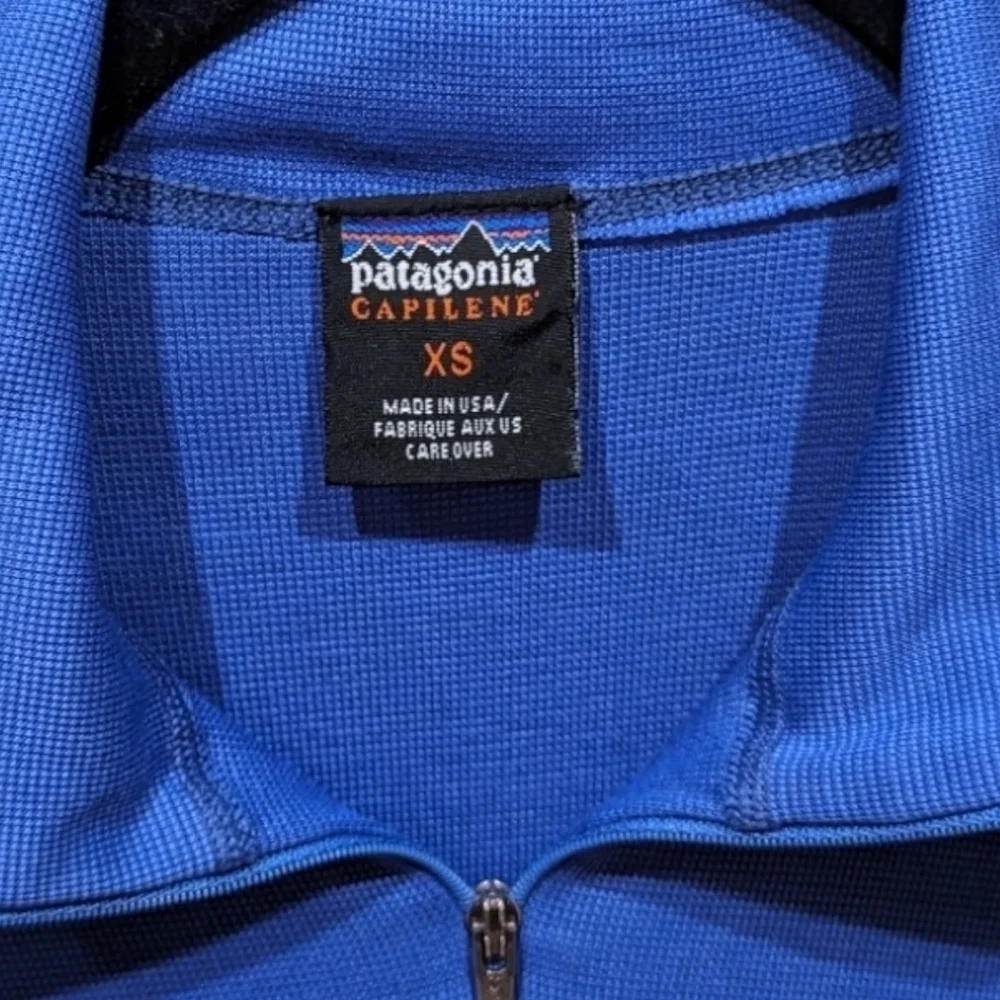 Patagonia Women's Capilene Foundational Base Layer Top in Cornflower Blue(XS) - Picture 3 of 5